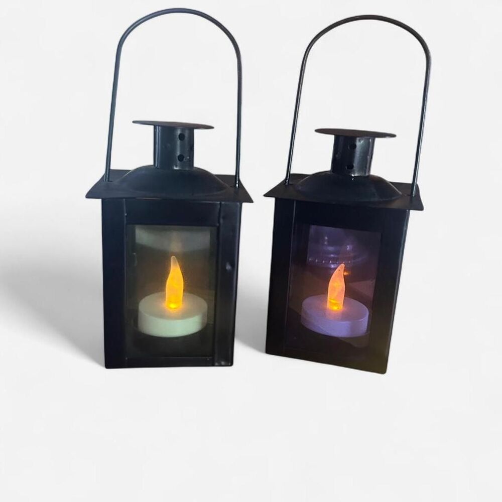 Small Halloween Lantern Set